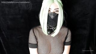 Masked ASMR porn