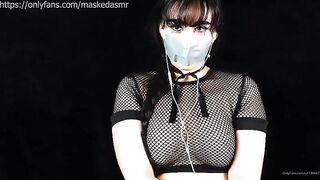 Masked ASMR leaked porn video