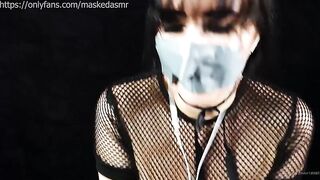 Masked ASMR leaked porn video