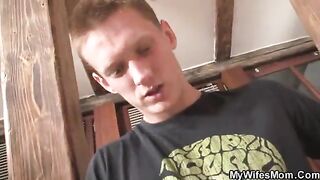 Horny Mother In Law Seduces Him