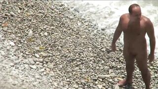 Cuckold Bitch At The Beach