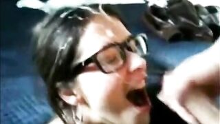 The Best Nerd Girls On Glasses. Greatest Cumshot Compilation Vol. I
