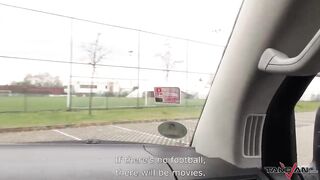 Ugly Milf Teacher Get Sperm Covered Her Glasses In Van