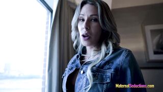 Step Mom Shows Me Her New Big Tits And Sucks My Cock - Nikki Brooks