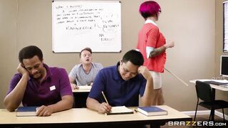 Brazzers - Naughty Teacher Anna Bell Peaks Loves Cock
