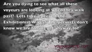 Voyeurchamp.com Beach Cock Teasing Wives Lana Vs Betty!