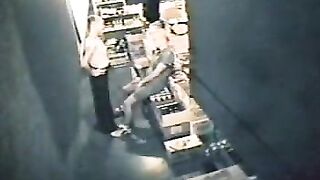 Amateur Lesbians Caught In The Act By A Security Hidden Cam