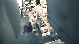 Amateur Lesbians Caught In The Act By A Security Hidden Cam