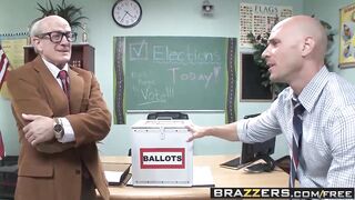 Big Tits At School - (jessie Rogers, Johnny Sins) - Fucking For School President - Brazzers