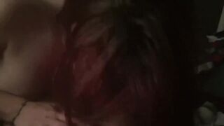 After Weeks Of Teasing, Mom Sneaks Into Her Son's Room At Night To Suck Him