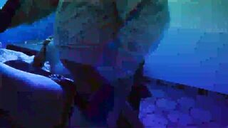 After The Party, With The Friend's Girlfriend, He Ends Up With Cum On Tits