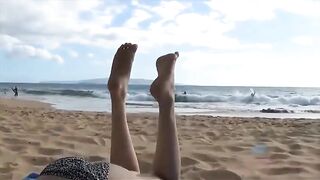 Elsa Jean Is About To Leave But Lets You Cum On Her One Last