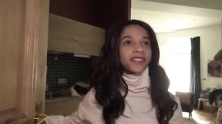 Addisson, The French Teen Ebony Girl With Massive Tits And Small Waist