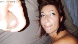 My Husband Jerks Off In Front Of Me While I Get Fucked