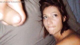 My Husband Jerks Off In Front Of Me While I Get Fucked