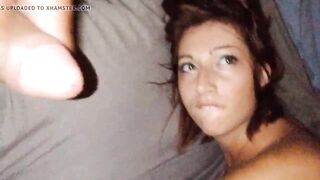 My Husband Jerks Off In Front Of Me While I Get Fucked