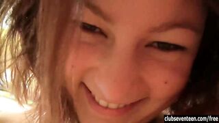 Busty Teen Nanny Gives Head In Pov