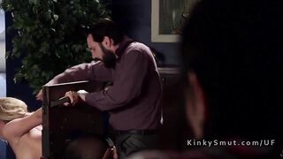 Student Punished With Anal Sex In Threesome Bdsm