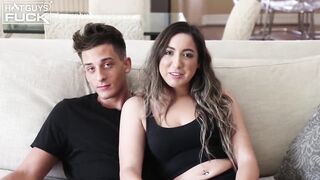 You Won't Believe How Hard This Handsome Man Pounds Out This Curvy Babe