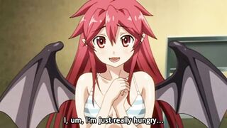 Little Sister Helps Brother Cum Hentai Sibling Blowjob