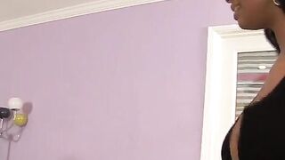 Sexy Ebony With Big Naturals Banged By A Black Cock