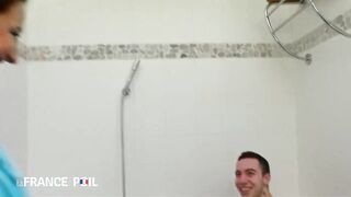 Frensh Step Mother Suck Son