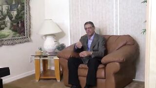 Horny Old Man Fuck Grandson's Girlfriend