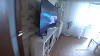 I Play With My Wife In The City Park Of Lovense! Sex, Squirt In Public