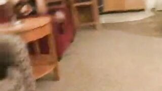 Pinky Taps Out To Richard Mann's Monstercock