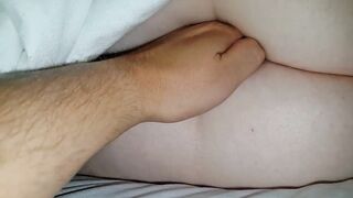 Sleeping Wife Gets Fucked With Big Dildos And Fisted In Pussy.