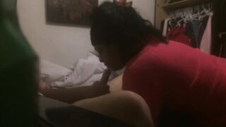 My Friends Mom Swallows My Load While I Jack Off In Her Bed