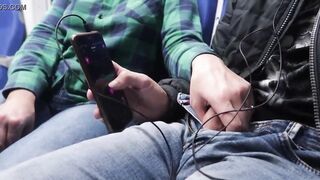 Remote Control My Orgasm In The Train