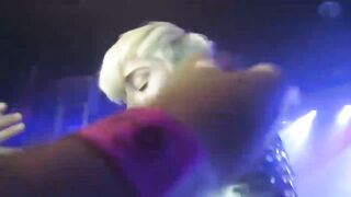 Miley Cyrus Allows Fans To Touch Her Pussy