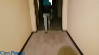 Stepbrother And Stepsister Help Each Other To Cum On Panties