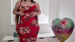 On Mothers Day My Curvy Step Mom Said Take The Condom Off & Creampie In Her