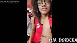 Brazilian Young Teen Lua Doidera Showing Pussy In The Middle Of The Flamenco Crowd In Maracana Stadium