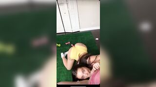 Lana Rhoades Fucks Her Workout Partner
