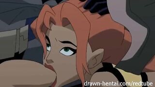 Justice League Hentai - Two Chicks For Batman