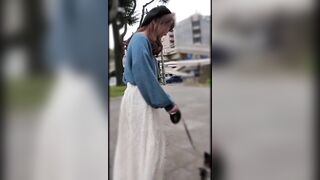 パイパン美少女のエロすぎるフェラチオと交尾