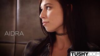 Tushy Sexy Brunette Aidra Fox Double Penetrated