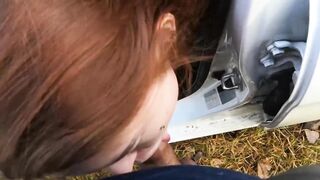 Sex In Forest With Hot Redhead