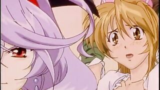 Busty Hentai Cuties Gangbanged By Men And Monsters