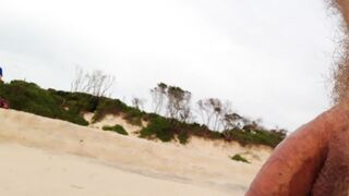 Beach Flash She Watch And Talk