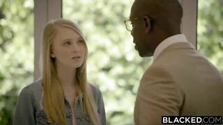 Blacked Submissive Girlfriend Punished By Two Black Men