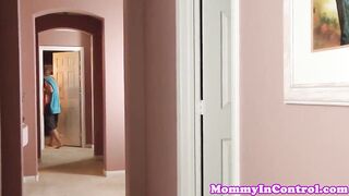Inked Cougar Cumplays In Threeway - Moms Get Fucked