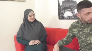 Muslim Milf Pays For Service With Her Body