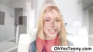 Teen Hottie Lucy Tyler Gives Blowjob And Gets Banged By Massive Cock