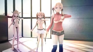 [mmd] Hmkj (printz, Murasama, Kongo)