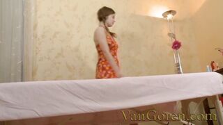Oily Massage And Anal Fuck With Young Russian Girl