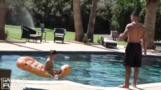 Buff Passionate Spanish Man Fucks Petite 18 Year Old Latina Babe Hardcore